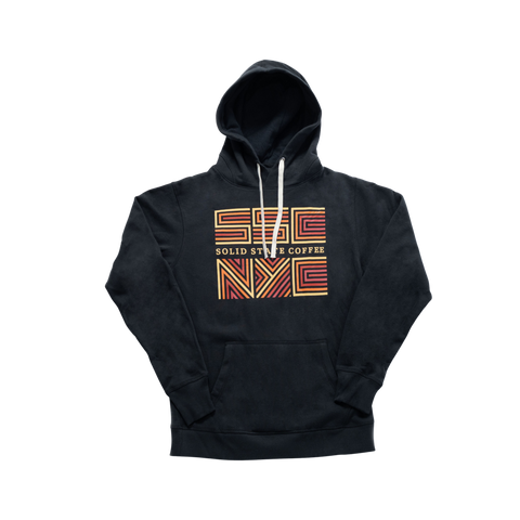 Black Hoodie - SSC NYC Line Art