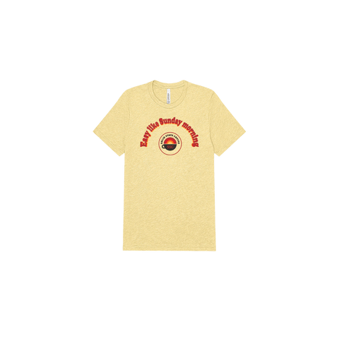Tee Sunday Morning Yellow