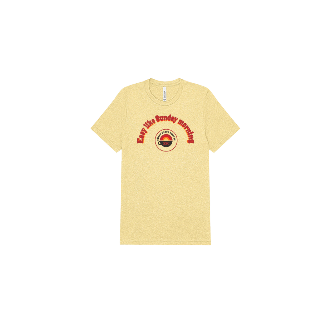 Tee Sunday Morning Yellow